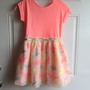 Girls dinosaur dress
